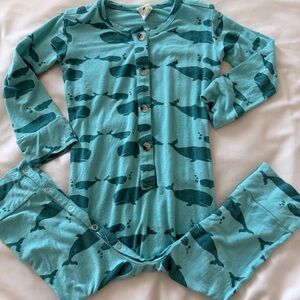 18-24m Kate Quinn Bamboo Collection Whales Pajama